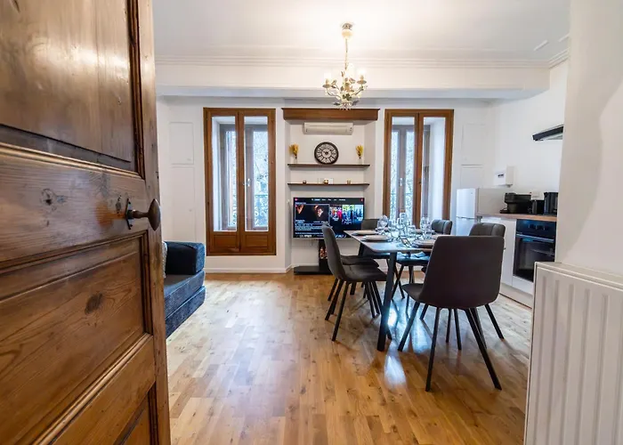 Apartment Art Deco Et Vue Gassendi King Size Clim