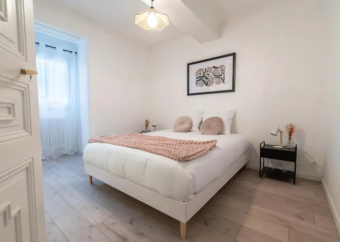 Apartment Art Deco Et Vue Gassendi King Size Clim *