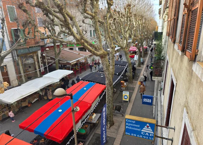 Apartment Art Deco Et Vue Gassendi King Size Clim *