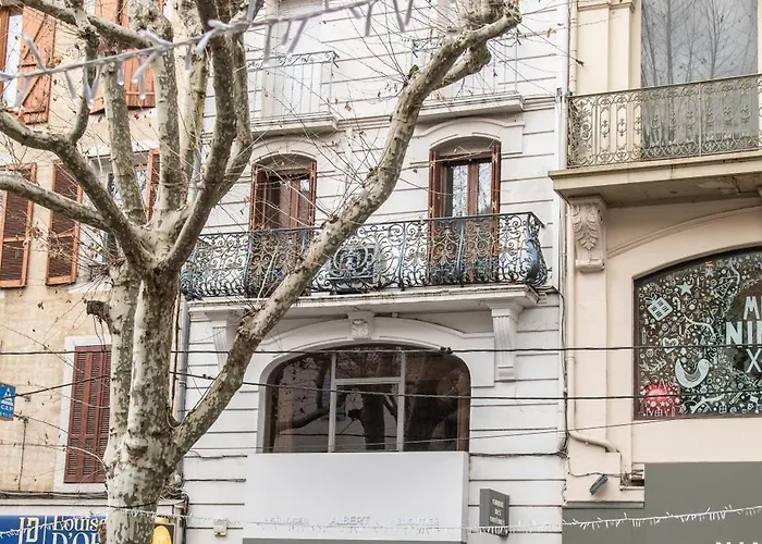 Art Deco Et Vue Gassendi King Size Clim Apartment *